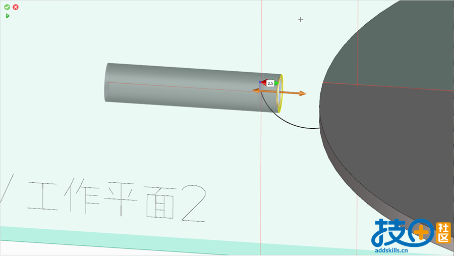 2.创建直流道.png